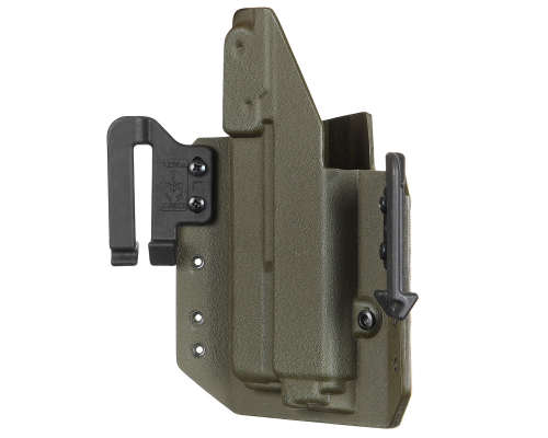 Быстросъемная кобура из Kydex под Glock с фонарём 5.45 DESIGN