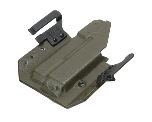 Быстросъемная кобура из Kydex под Glock с фонарём 5.45 DESIGN
