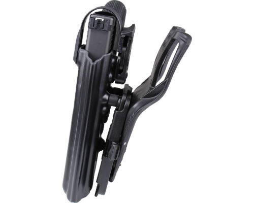 Тактическая пластиковая кобура для Глок 17, ПЯ, Sig Sauer без фонаря WRS Level II Duty Holster Blade-Tech