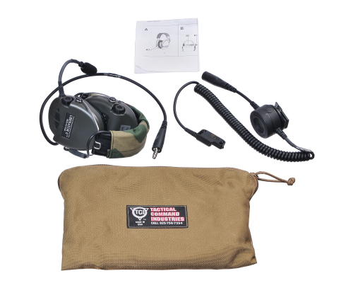 Активные наушники коммутируемые с радиостанцией LIberator II (III) Tactical Command Industries