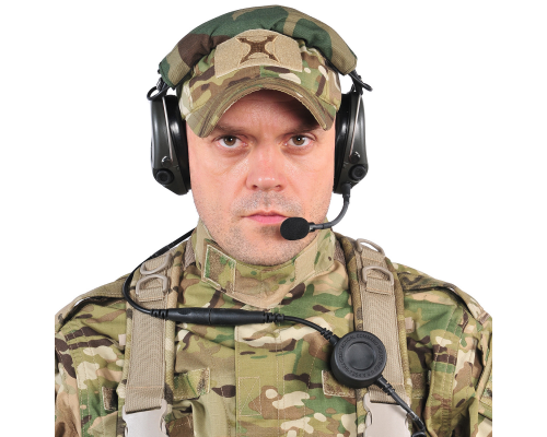 Активные наушники коммутируемые с радиостанцией LIberator II (III) Tactical Command Industries