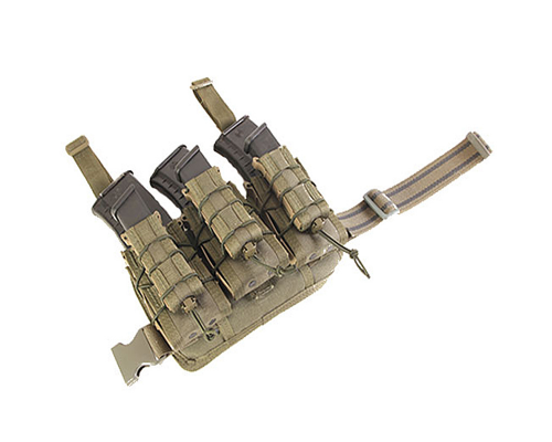 Набедренная панель с тремя подсумками Decker High Speed Gear