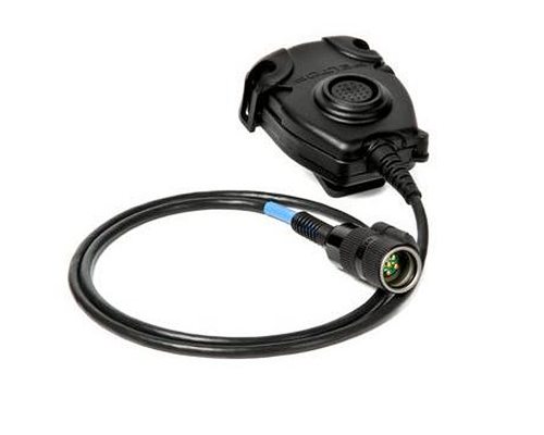 Кнопка PTT (Press to Talk) для активных наушников (Peltor Comtac, Comtac II, ACH, MSA Sordin Ranger Headsets) Peltor